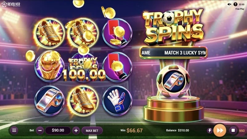Trophy Spins World Cup 26 - íoc ilroinntí i Baller Bonus